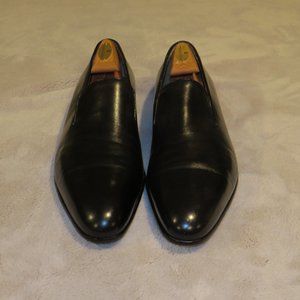 Berluti Atelier Sur Mesure Bespoke Black Leather Venetian Loafers US 11 UK 10